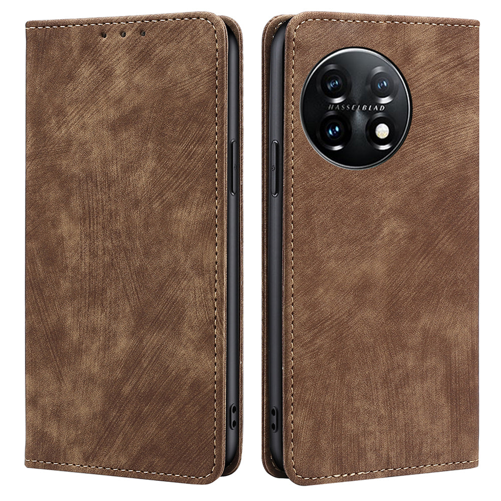 Protective Phone Cover For OnePlus 11 5G Magnetic RFID Blocking Flip Leather Phone Case with Wallet Foldable Stand- Black Protective Phone Cover For OnePlus 11 5G Magnetic RFID Blocking Flip Leather Phone Case with Wallet Foldable Stand- Black